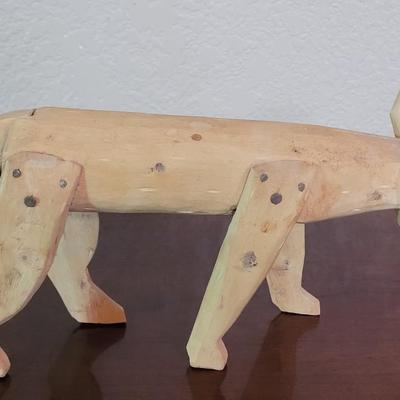 Vintage Unpainted Alebrije