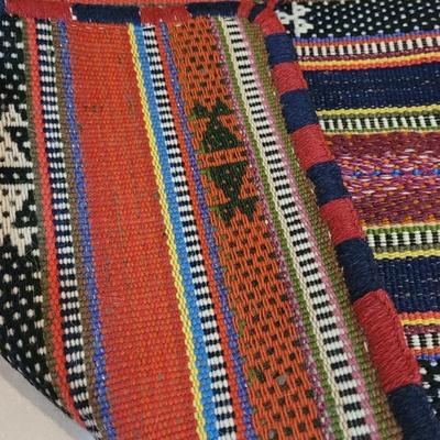 Vintage Woven Pillow Case With Tassels