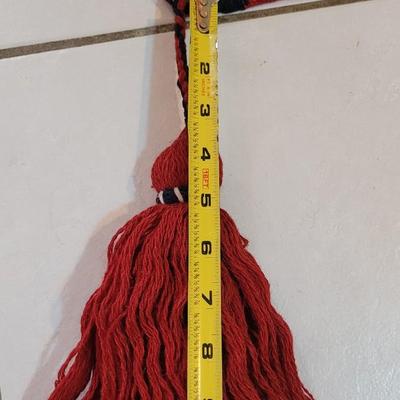 Vintage Woven Pillow Case with Tassels #2