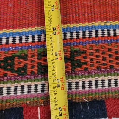 Vintage Woven Pillow Case with Tassels #2