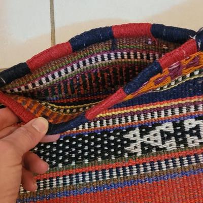 Vintage Woven Pillow Case with Tassels #2