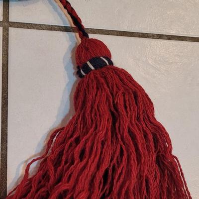 Vintage Woven Pillow Case with Tassels #2