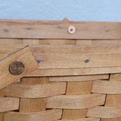 1993 Longaberger Double Handle Basket