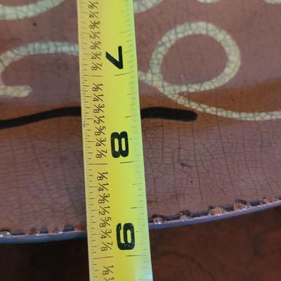 Vintage Turtle Creek Pottery 'Liberty Platter' Signed by Betty Lou