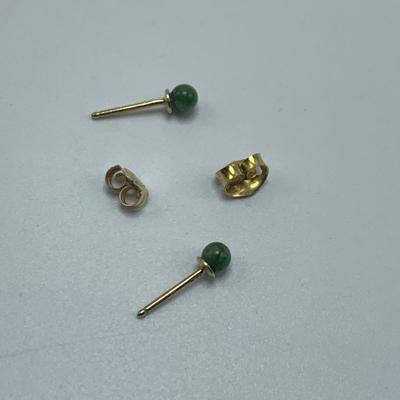 Jade Pendants & Stud Earrings (B2-HS)