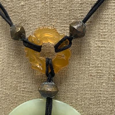 Jade Pendants & Stud Earrings (B2-HS)