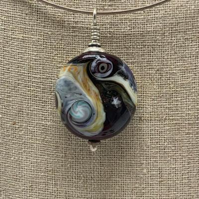 Glass Pendants & Beads Plus Necklace Cords (B2-HS)