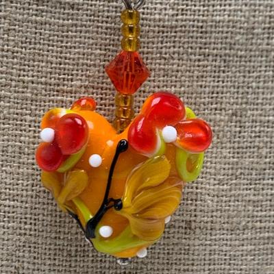 Glass Pendants & Beads Plus Necklace Cords (B2-HS)