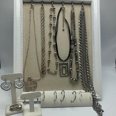 Dobbs Sterling Necklace, Chain Necklaces, Hoop Earrings, & More (B2-HS)