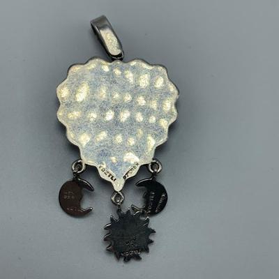 Tara Ware Celtic Sterling Pendant Plus Toztli Sun/Moon Sterling Pendant & More (B2-HS)