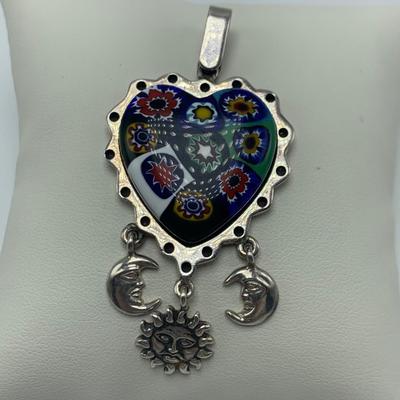 Tara Ware Celtic Sterling Pendant Plus Toztli Sun/Moon Sterling Pendant & More (B2-HS)