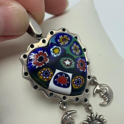 Tara Ware Celtic Sterling Pendant Plus Toztli Sun/Moon Sterling Pendant & More (B2-HS)