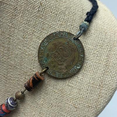 Medallion Style Necklaces from Around the World (B2-HS)