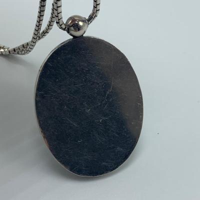 Labradorite Pendant on 925 Chain with Tigerâ€™s Eye Studs & More (B2-HS)