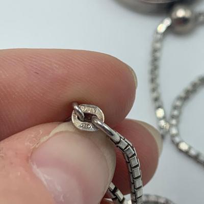 Labradorite Pendant on 925 Chain with Tigerâ€™s Eye Studs & More (B2-HS)