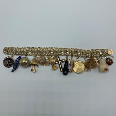 Vintage 14K & Sterling Charm Bracelets & More (B2-HS)