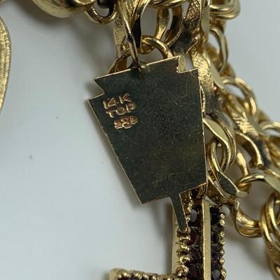 Vintage 14K & Sterling Charm Bracelets & More (B2-HS)