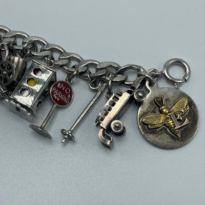 Vintage 14K & Sterling Charm Bracelets & More (B2-HS)