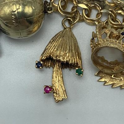 Vintage 14K & Sterling Charm Bracelets & More (B2-HS)