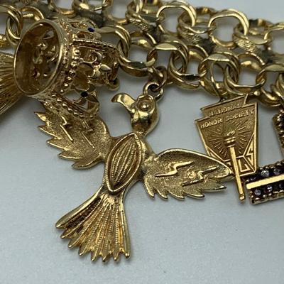 Vintage 14K & Sterling Charm Bracelets & More (B2-HS)