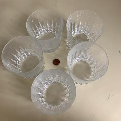 5 Low Ball Glasses (Lot 1)