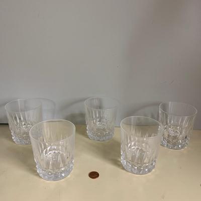 5 Low Ball Glasses (Lot 1)