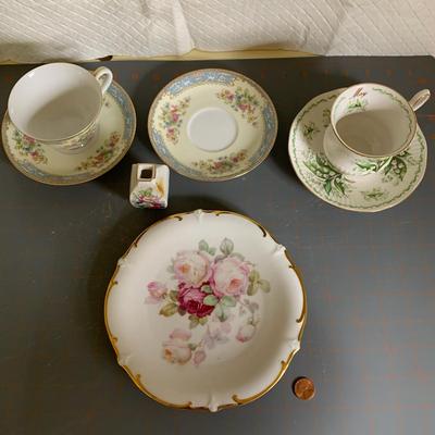 Tea Set (Platter Antique Rose 1950s Schumann Arzberg Germany & More)
