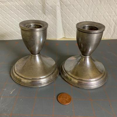 Vintage Sterling Silver Candlestick holders collectible(2 Piece)