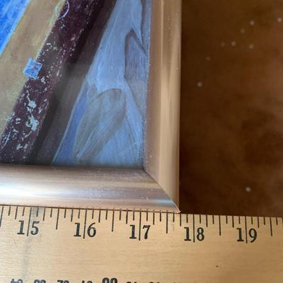 Romanesque Angel Print (c. 1160) Photo Frame