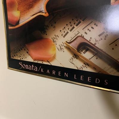 Karen Leeds â€“ â€œSonataâ€ cartel original, impreso en USA