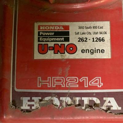 Honda HR 216 Push Mower
