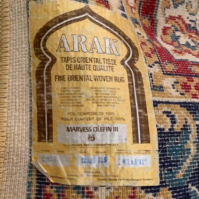 Arak Woven Rug With Flower Design - Ming