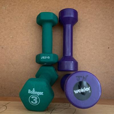 2 Set Of Dumbbells