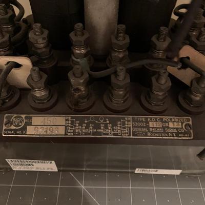 KDC Vintage Relay Control 450 Serial # 92193