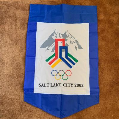 Olympic Winter Games Salt Lake 2002 Flag