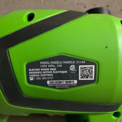 Greenworks 10 Amp 18inch Corded Electric String Trimmer