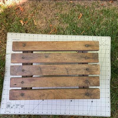 Wooden Farmhouse Display Table/ Bench