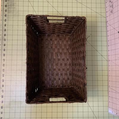 2 Brown Baskets