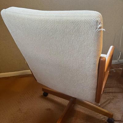 Vintage Office Chair (possibly Danish or Denmark - no brand found)