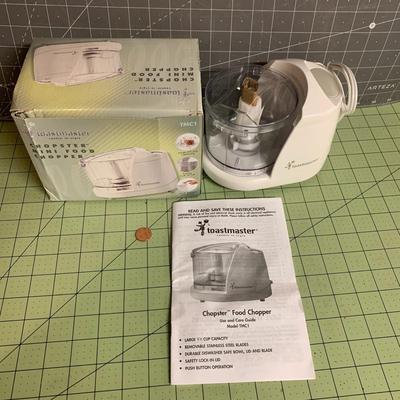 Toastmaster 'Cookin in style' Chopster Mini Food Chopper TMC1