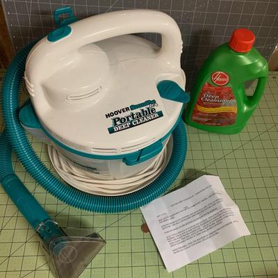 Vintage(1997) Hoover Steamvac Jr. Portable Deep Carpet Cleaner F5411