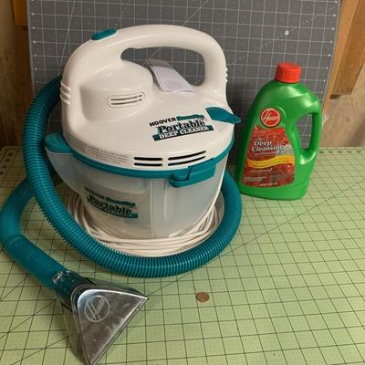 Vintage(1997) Hoover Steamvac Jr. Portable Deep Carpet Cleaner F5411