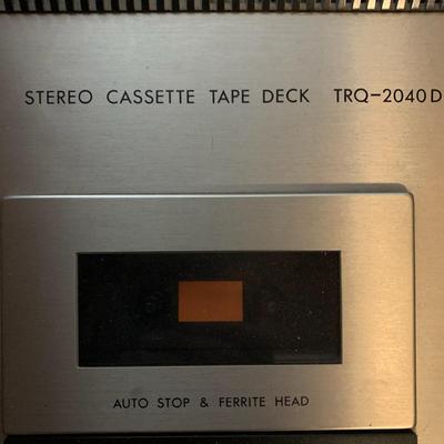 Hitachi TRQ-2040D Stereo Cassette Tape Deck