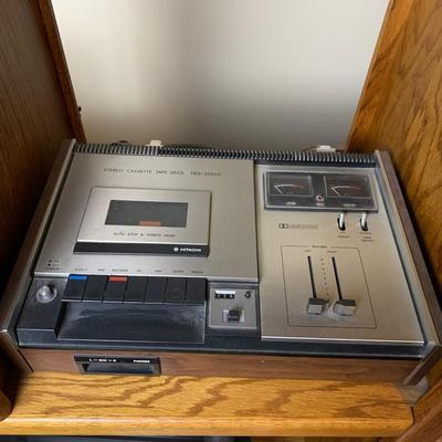 Hitachi TRQ-2040D Stereo Cassette Tape Deck