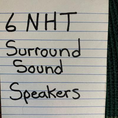 6 NHT SA-2 Amplifier Surround Sound + 6 Speakers