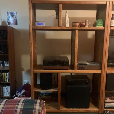 2 of 2 Entertainment Center (Left Side - currently hooked together)