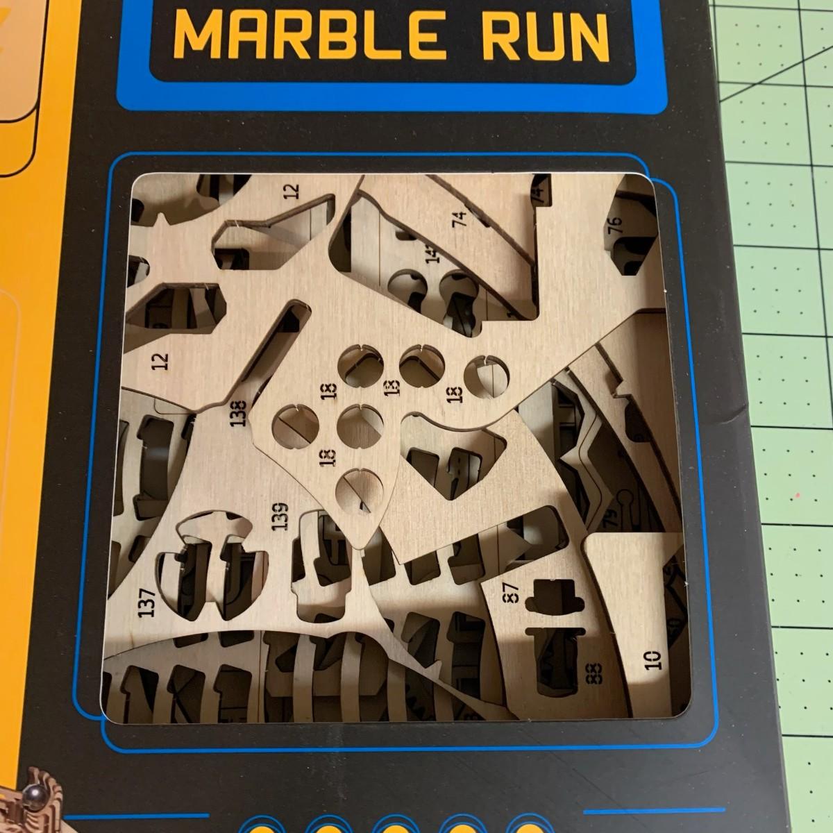 WoodTrick Galaxy Marble Run