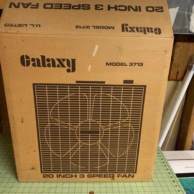 Galaxy Box Fan Model 3713