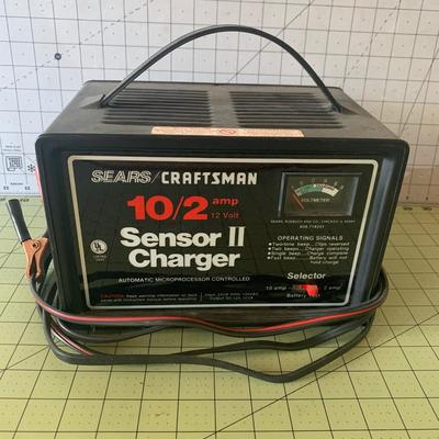 Sears Craftsman 10/2 Amp 12V Sensor II Battery Charger