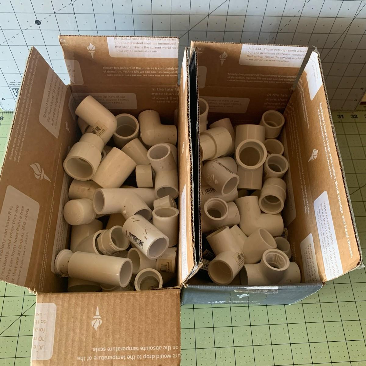 PVC Pipe Fittings bundle